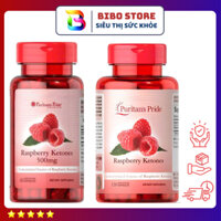 Hỗ trợ giảm cân đẹp dáng Raspberry Ketones 100mg 120 viên Puritan's Pride của Mỹ