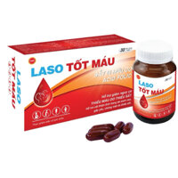 HỖ TRỢ GIẢM NGUY CƠ THIẾU MÁU SẮT III HỮU CƠ + ACID FOLIC - LASO TỐT MÁU