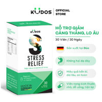 Hỗ trợ giảm stress Kudos Stress Relief (Hộp 30 viên)