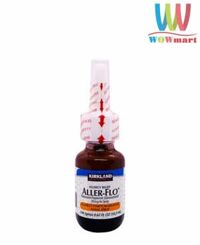 Hỗ trợ giảm triệu chứng viêm xoang dị ứng dạng xịt Kirkland Signature Aller-Flo 18.2ml x1 lọ