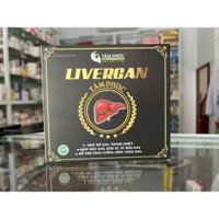 Hỗ trợ hạ men gan, giải độc gan từ Cà gai leo, Diệp hạ châu - Livergan Tâm Phúc hộp 60 viên