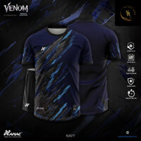 [HỔ TRỢ IN TÊN VÀ SỐ 1 - 2 NGÀY]  Đồ Thể Thao Bóng Đá AMAC VENOM MÀU NAVY Ghiền Sport