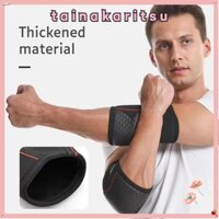 Hỗ trợ khuỷu tay TAINAKARITSU, Miếng đệm khuỷu tay nén 7MM, Cử tạ dày Neoprene tay áo màu đen dành cho tập thể dục cử tạ