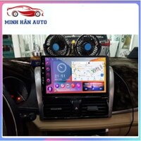 [Hỗ Trợ Lắp Đặt Tại Hà Nội] BỘ Màn hình OLEDPRO A5, lắp sim 4G, kết nối wifi cho xe TOYOTA VIOS 2015 kèm mặt dưỡng