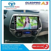 [Hỗ Trợ Lắp Đặt] TẶNG VIETMAPS2 Màn hình ANDROID dvd ô tô,ĐẦU MÀN HÌNH ANDROID OLEDPRO A3  lắp XE HYUNDAI I20-2010