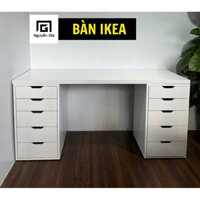 [Hỗ trợ lắp ráp] bàn ikea , bàn gaming chất lượng có 1m6-2m bàn làm việc, chơi game, decor góc làm việc siêu đẹp
