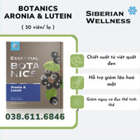 [Hỗ trợ mắt] Thực phẩm bảo vệ sức khỏe Essential Botanics Aronia & Lutein – 30 viên/hộp