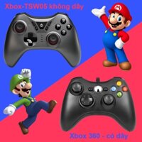 💘Hỗ trợ Nintendo Switch💘Tay cầm Xbox 360 - TSW05 Full Box Có Dây Dùng Cho PC, Laptop Chơi Full Skill