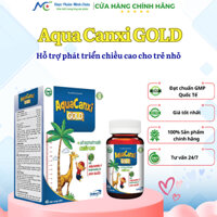 Hỗ Trợ Phát Triển Chiều Cao Cho Trẻ Nhỏ, Bổ Sung Canxi Cho Bà Bầu Dạng Canxi Nano Dễ Hấp Thu Aqua Canxi Gold