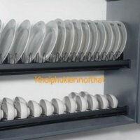 [Hỗ trợ Ship] Gía bát đĩa, kệ chén đĩa cố định FULCO inox 304 có khay hứng nước riêng biệt - Inox Kitchen Lắp Ráp