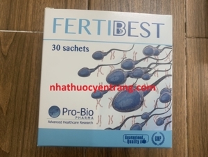 Hỗ trợ tăng chất lượng tinh trùng cho nam của Ý Fertibest