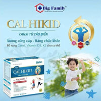 hỗ trợ tăng chiều cao cho trẻ, canxi từ tảo biển CalHikid hộp 20 ống.