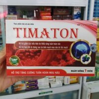 Hỗ trợ tăng cường tuần hoàn máu não Timaton