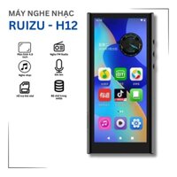 (Hỗ trợ tiếng Việt) Máy nghe nhạc Ruizu H12 Ram 4G bộ nhớ trong 64G chạy Android 10 màn hình 4.8 inch Full HD