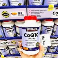 Hỗ trợ tim mạch Kirkland Signature CoQ10 300 mg, 100 viên