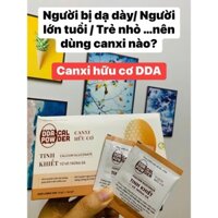 Hỗ Trợ Tr.iệu Ch.ứng Đa.u D.ạ D.ày Cùng Canxi Gluconate Hữu Cơ  Từ Vỏ Trứng Gà DDA Beli Sài Gòn Trangnauth