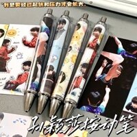 Hỗ Trợ Tự Chế Sun Yingsha Dễ Thương Little Devil Press Gel Bút Đen Mịn Bàn Chải Câu Hỏi Phong Cách Mới Hàng Hóa