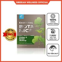 Hỗ trợ tuần hoàn não, tăng trí nhớ - Essential Botanics Ginkgo & Baikal Skullcap - SIBERIAN WELLNESS - 30 viên