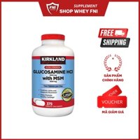 Hỗ trợ xương khớp Glucosamine 375 Viên HCL 1500mg Kirkland Của Mỹ mẫu mới
