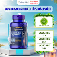 Hỗ Trợ Xương Khớp Glucosamine Chondroitin MSM Puritan's Pride tái tại sụn khớp và giảm đau khớp