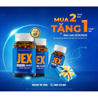 Hỗ trợ xương khớp JEX MAX giúp bảo vệ tái tạo sụn khớp, bảo vệ màng nhầy khớp xương, làm chậm quá trình thoái hoá khớp