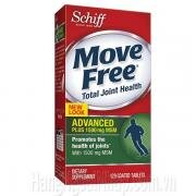 Hỗ trợ xương khớp Schiff Move Free Advanced Plus 1500mg MSM 120 Viên - Mẫu Mới
