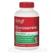 Hỗ trợ xương khớp Schiff Glucosamine 1500mg Plus MSM + Joint Fluid 200 Viên