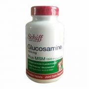 Hỗ trợ xương khớp Schiff Glucosamine 1500mg Plus MSM 1500mg của Mỹ