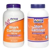 Hỗ trợ xương khớp Sụn Vi Cá Now Shark Cartilage 750mg của Mỹ