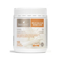 Hỗ trợ xương khớp Viên sữa bổ sung canxi Bio Island Milk Calcium Bone Care 150 viên