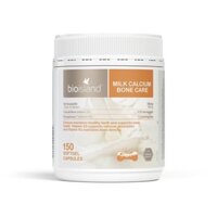 Hỗ trợ xương khớp Viên sữa bổ sung canxi Bio Island Milk Calcium Bone Care 150 viên