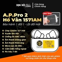 Hổ Vằn 1571AM - Tai nghe Pro.Gen.2 Louda 1571AM Best ANC 48Db - Âm thanh thích ứng - Âm thanh không gian - XỊN XÒ Store