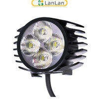 Ho Xe Đạp Điện Sừng Đèn Pha Sửa Đổi Xe Điện Siêu Sáng Led 12-80v 2 Trong 1 Đèn Trước