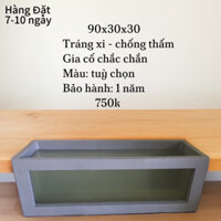 Hồ Xốp Gắn Kính 90. Nuôi Cá hoặc Thuỷ Sinh.Hồ Chất Lượng Cao