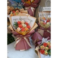 [HOA 20/11] Set hoa kèm túi thiệp 10-12 bông đảm bảo y hình