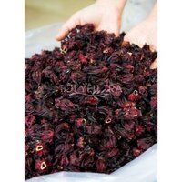 Hoa Atiso Đỏ Khô Hibiscus Loài Hoa Được Mệnh Danh Viên Ruby Của Sức Khỏe Và Sắc Đẹp (Đóng túi 500gr)