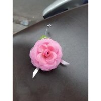 Hoa cài áo hai họ đám cưới hoa đỏ cài áo cho nhà chú rể hoa Hồng cài áo cho nhà cô dâu giangpkc - Hoa nhà gái