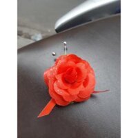 Hoa cài áo hai họ đám cưới hoa đỏ cài áo cho nhà chú rể hoa Hồng cài áo cho nhà cô dâu giangpkc - Hoa nhà trai