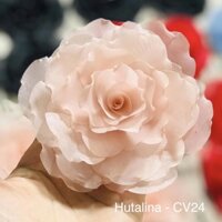 Hoa Cài Áo Handmade Vải Voan CV24 - HUTALINA