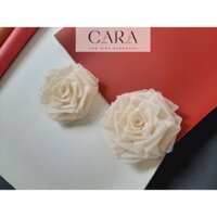 Hoa cài áo mẫu hoa hồng - ảnh shop chụp - (Hoa cài áo handmade cao cấp)