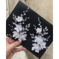 hoa cài tóc cô dâu xinh hc396