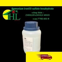 Hóa Chất: Ammonium iron(II) sulfate hexahydrate (NH4)2Fe(SO4)2 6H2O 500g  T.Quốc