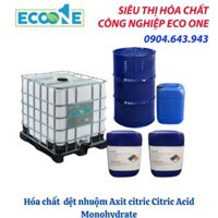 Hóa chất dùng dệt nhuộm Citric Acid Monohydrate