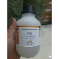 Hóa chất Hexafluorosilicic 500ml Cas: 16961-83-4 H2FiS6