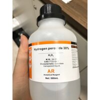 Hóa chất Hydrogen peroxide 30% (Oxi già 30%), H2O2, Lọ 500ml