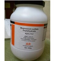 Hóa chất MgSO4.7H2O Magnesium Sulfate Heptahydrate 500g Magie sunphat 10034-99-8 MgSO4 Xilong