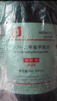 Hoá chất NN-Dimethylformamide CAS 68-12-2 C3H7NO DMF chai 500ml