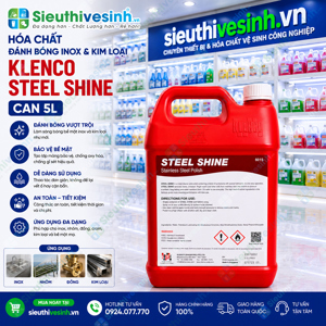 Hóa chất vệ sinh thép và inox klenco Steel Shine