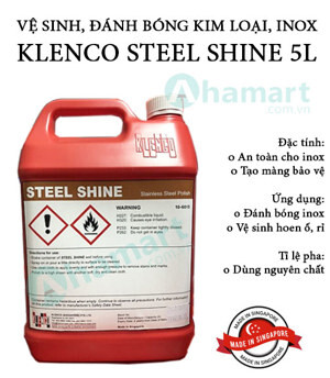 Hóa chất vệ sinh thép và inox klenco Steel Shine