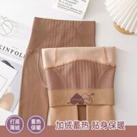 Hoa Cổ Tích Cao Cấp Nẹp Bụng Nước Bóng Tất Màu Da Chân Trần Dụng Cụ Tiện Dụng Plus Nhung 4